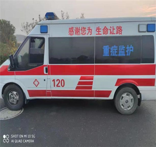 吉利救护车出租服务案例3