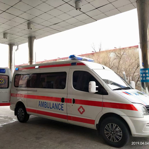 吉利救护车出租服务案例2